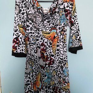 Joseph Ribkoff Butterfly Dress